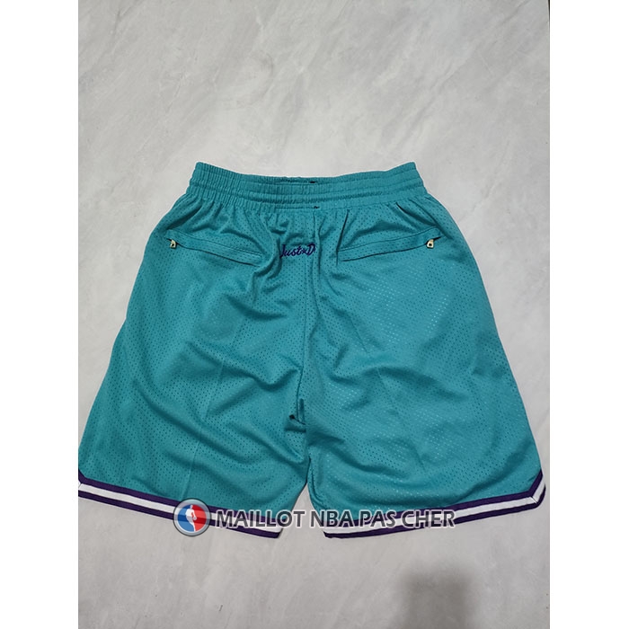 Short Charlotte Hornets Retro Just Don Vert